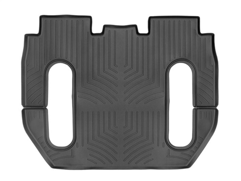 WeatherTech 2016+ Tesla Model X Rear FloorLiner - Black (6-Passenger Built Before 10/18/16) 448696 448696 Photo - Primary