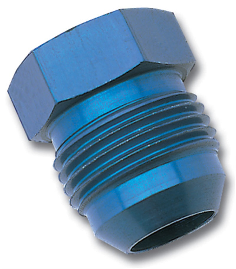 Russell -10 AN Flare Plug Adapter - Blue Finish 660210 Photo - Primary