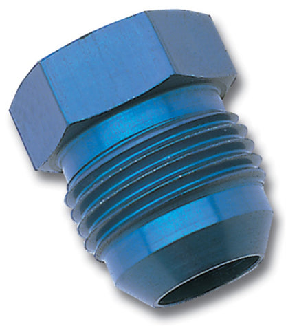 Russell -10 AN Flare Plug Adapter - Blue Finish 660210 Photo - Primary