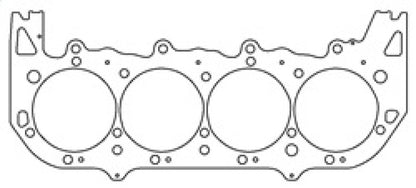 Cometic Head Gasket Bore: 4.580in Material: MLS Thickness: .060in C5636-060 Photo - Unmounted