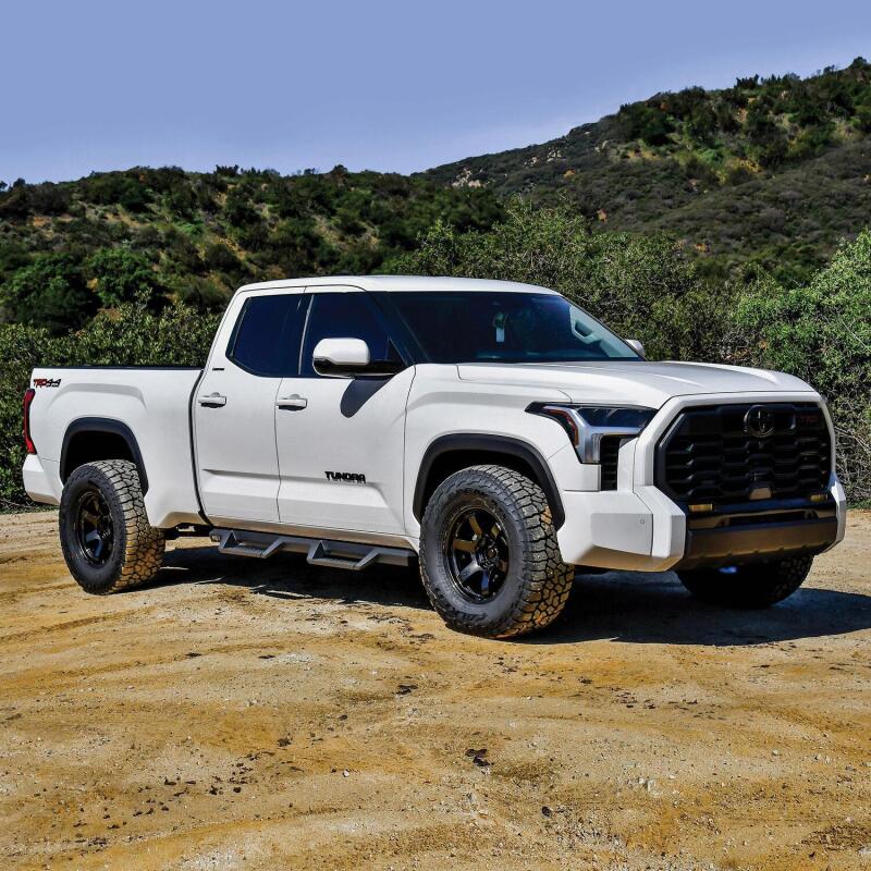 Westin/HDX 2022 Toyota Tundra Double Cab Drop Nerf Step Bars - Textured Black 56-14225 56-14225 Photo - Mounted
