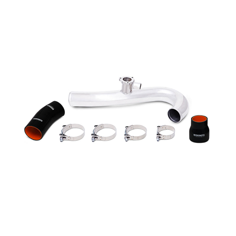 Mishimoto Polished Hot-Side Intercooler Pipe Kit Ford Mustang EcoBoost 2015+ MMICP-MUS4-15HP Photo - Primary