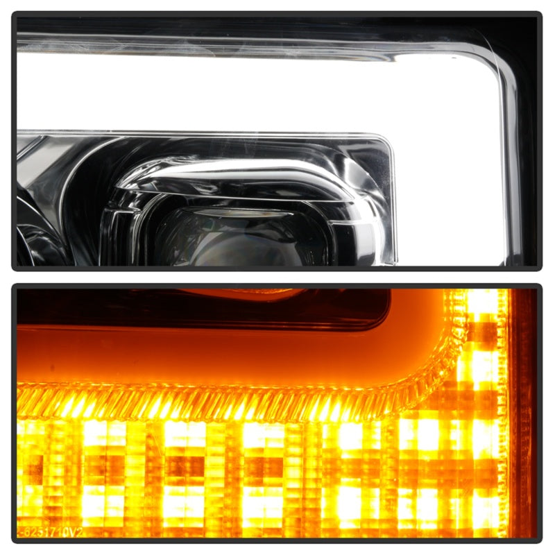 Spyder Ford F-250/F-350/F450 Super Duty 17-18 Projector Headlights Chrome PRO-YD-FS17-SBSEQ-C 5086273 5086273 Photo - Unmounted