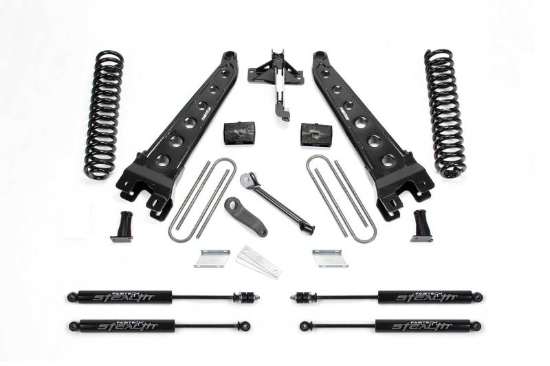 Fabtech 4" Radius Arm System w/ Stealth Shocks K2215M Photo - Primary