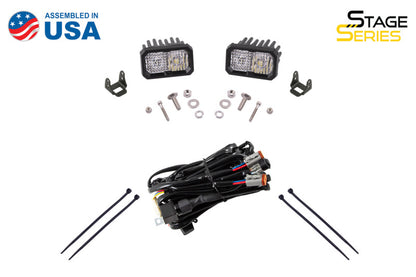 Diode Dynamics 10-21 Toyota 4Runner Stage Series 2in LED Ditch Light Kit - Pro White Combo DD6752 DD6752 User 8