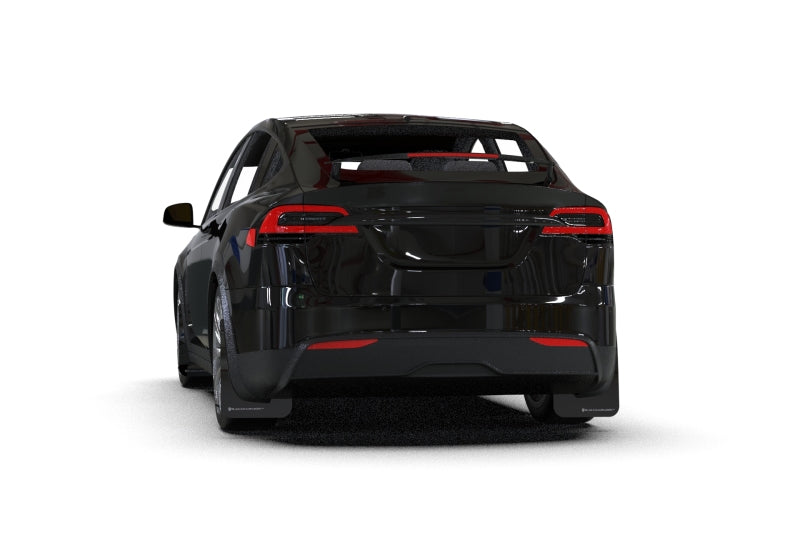 Rally Armor 2022 Tesla Model X/X Plaid Black UR Mud Flap - Metallic Black Logo MF102-UR-BLK/MBK MF102-UR-BLK/MBK User 1
