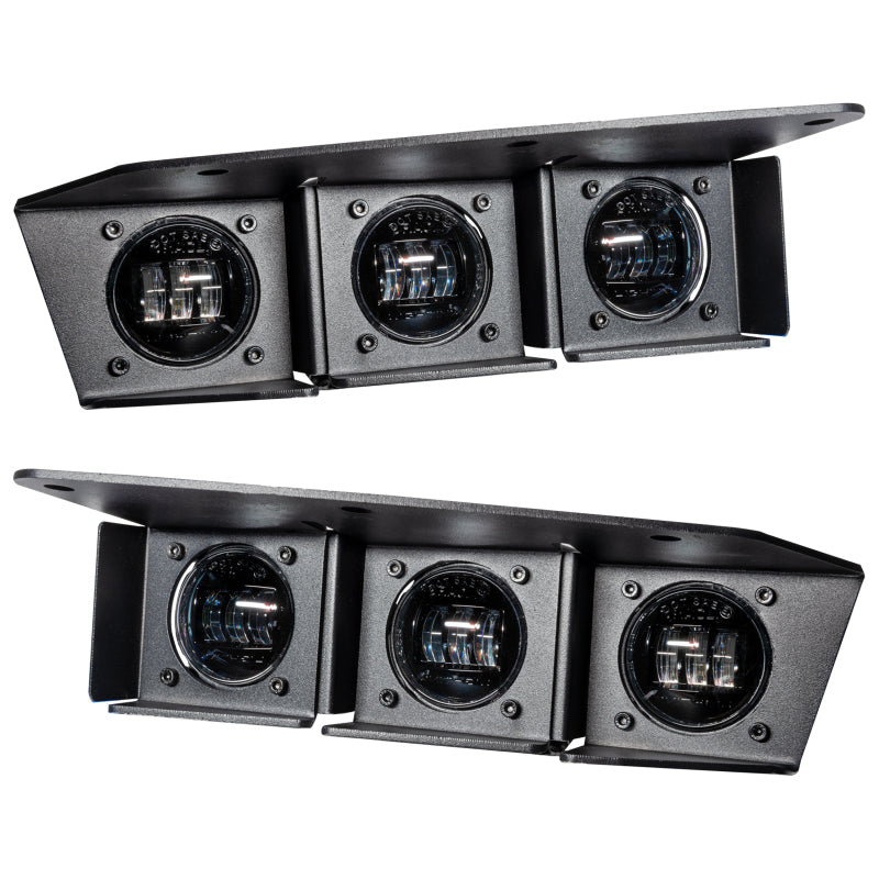 ORACLE Lighting 21-22 Ford Bronco Triple LED Fog Light Kit for Steel Bumper - White 5890-001 5890-001 Photo - Primary