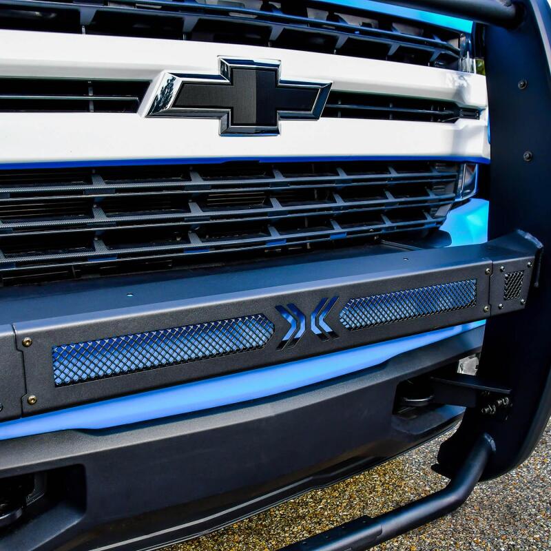 Westin 19-21 Chevy 1500 Sportsman X Grille Guard - Textured Black (Excl. 2019 Silverado LD) 40-33955 40-33955 Photo - Mounted