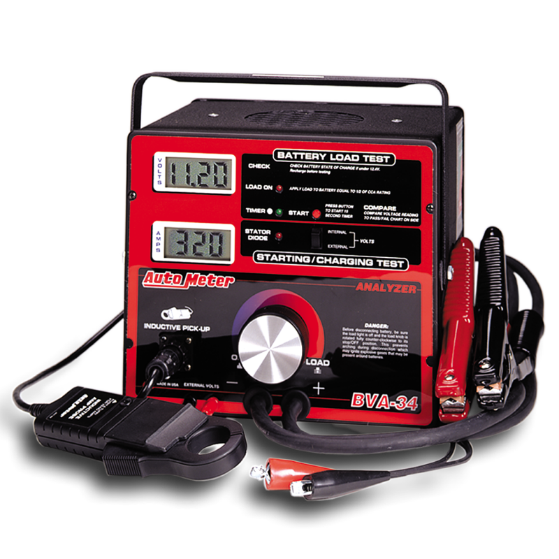 Autometer Charging System Analyzer / Battery Tester BVA-34 BVA-34 User 1