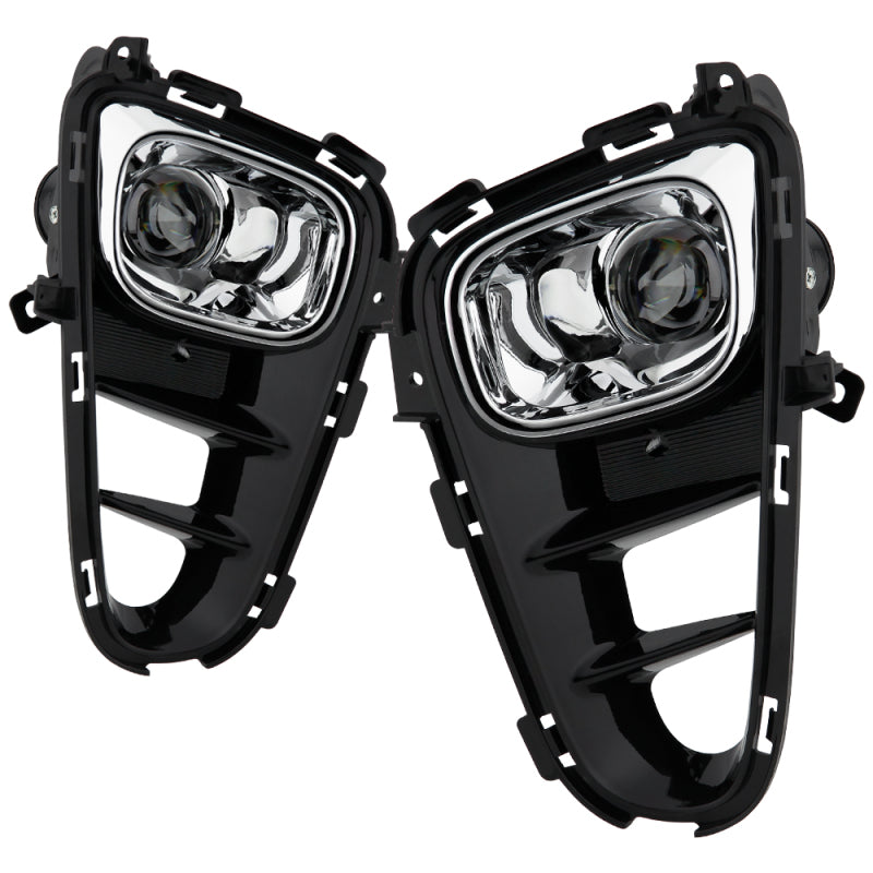 Spyder Kia Picanto 2018-2020 OEM Fog Lights W/Universal Switch - 9006(Included) - Clear 5087058 5087058 Photo - Primary