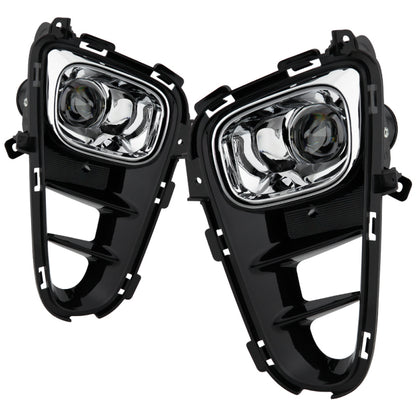Spyder Kia Picanto 2018-2020 OEM Fog Lights W/Universal Switch - 9006(Included) - Clear 5087058 5087058 Photo - Primary