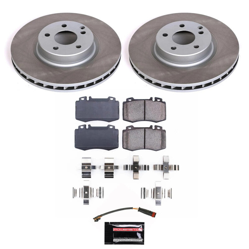 PowerStop Power Stop 07-11 Mercedes-Benz CLS550 Front Semi-Coated Rotor Kit SC6601 SC6601 Photo - Primary