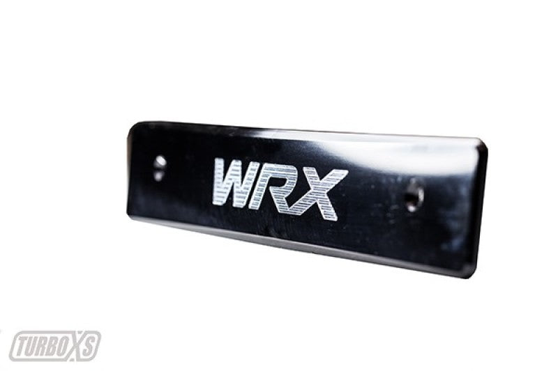 Turbo XS 08-14 Subaru WRX/STi Billet Aluminum License Plate Delete Black Machined WRX Logo WS08-LPD-BLK-WRX WS08-LPD-BLK-WRX User 1