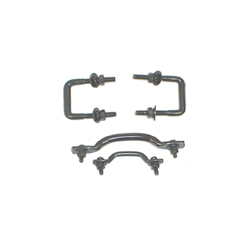 Rugged Ridge Windshield Tie Down Kit,Black;55-95 Jeep CJ/Wrangler YJ 11211.01 Photo - Primary