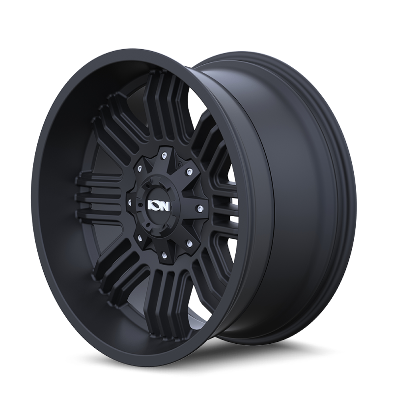 ION Wheels ION Type 144 20x9 / 8x165.1 BP / 0mm Offset / 125.2mm Hub Matte Black Wheel 144-2981MB 144-2981MB Photo - Primary