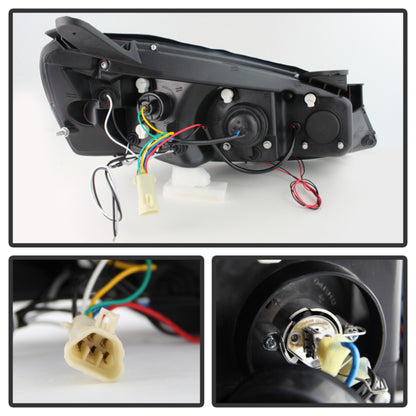 Spyder Pontiac G6 2/4DR 05-08 Projector Headlights LED Halo LED Blk Smke PRO-YD-PG605-HL-BSM 5078612 5078612 User 1