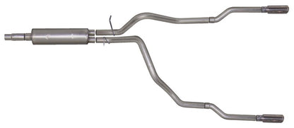 Gibson 98-01 Dodge Ram 1500 Sport 3.9L 2.5in Cat-Back Dual Split Exhaust - Stainless 66501 66501 Photo - Primary