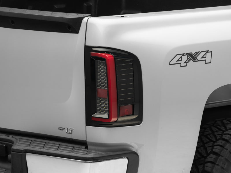 Raxiom 07-13 Chevy Silverado 1500 G2 LED Tail Lights- Black Housing (Clear Lens) S112711 S112711 Photo - Primary
