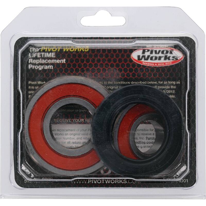 Pivot Works Honda Wheel Bearing Kit Premium Bearings 25-1361-P 25-1361-P Photo - Primary