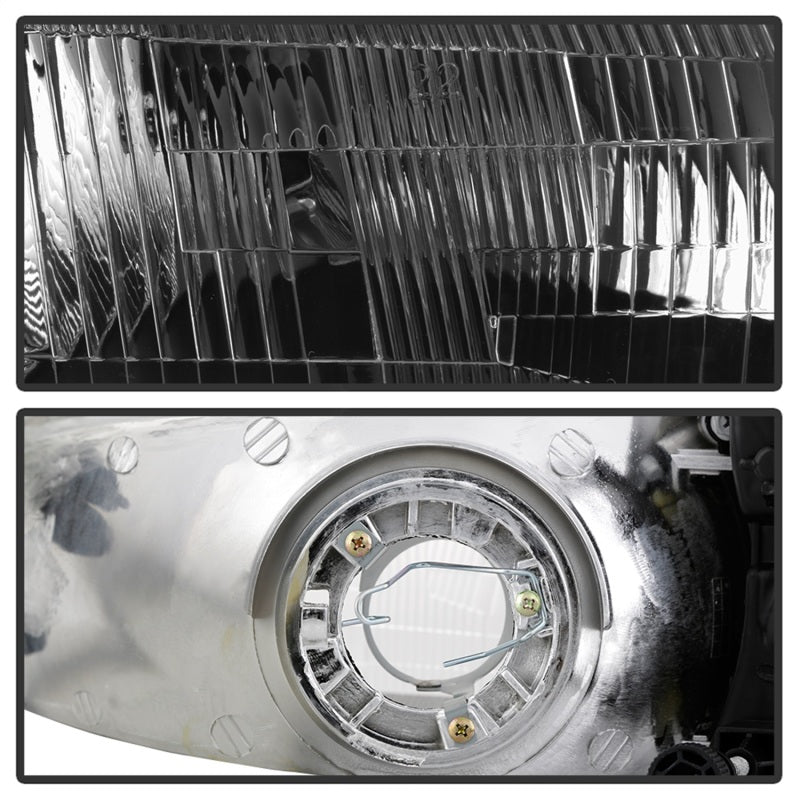 SPYDER xTune 97-99 Toyota Camry 4pc OEM Style Headlights w/Corner Lights - Black (HD-JH-TCAM97-SET-BK) 9042836 9042836 Photo - Unmounted