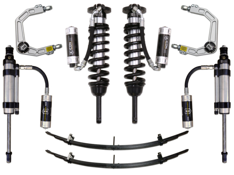 ICON 05-15 Toyota Tacoma 0-3.5in/2016+ Toyota Tacoma 0-2.75in Stg 7 Suspension System w/Billet Uca K53007 K53007 Photo - Primary