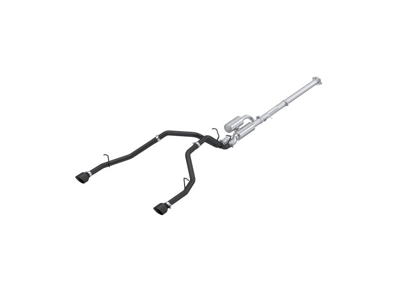 MBRP 2025+ RAM 1500 3.0L BLK Series 3.0in Cat-Back Dual Rear Exit Exhaust S5156BLK S5156BLK Photo - Primary