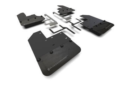Rally Armor 19-23 Jeep JT Gladiator Mojave/Rubicon Black Mud Flap w/ Grey Logo MF104-BLK-GRY MF104-BLK-GRY Photo - Primary