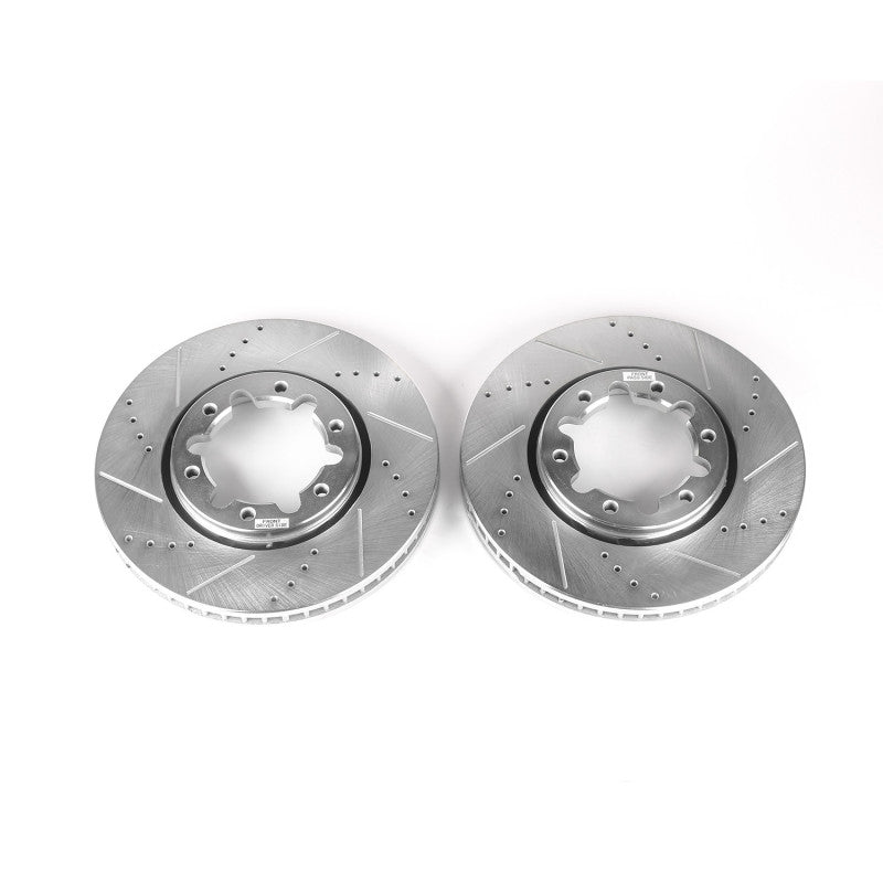 PowerStop Power Stop 06-09 Nissan Patrol (Middle East Market) Front/Rear Drilled & Slotted Rotor (Pair) JBR1580XPR JBR1580XPR Photo - Primary