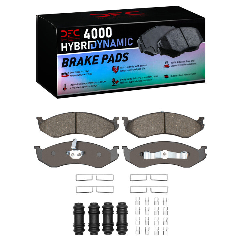 DFC DFC 4000 HybriDynamic Brake Pads Brakes, Rotors & Pads Brake Pads - OE main image