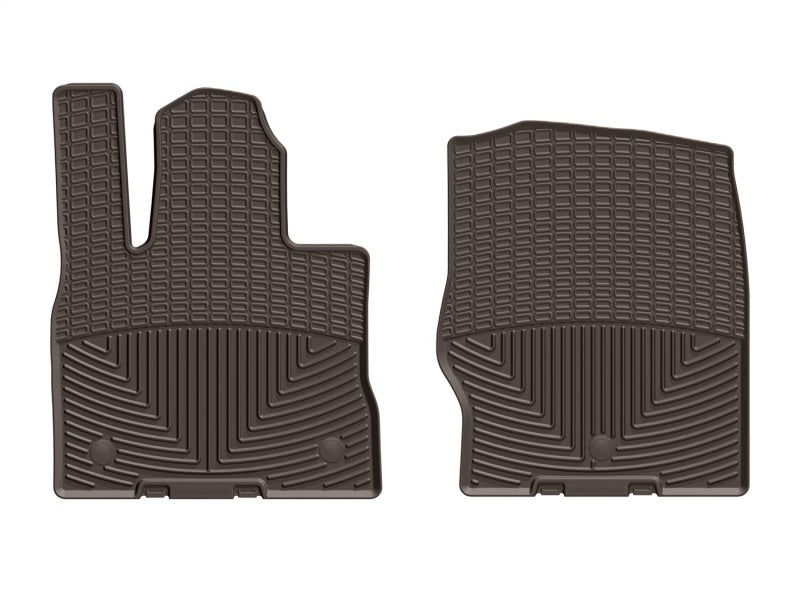 WeatherTech 2020+ Ford Explorer Front Rubber Mats - Cocoa W526CO W526CO Photo - Primary