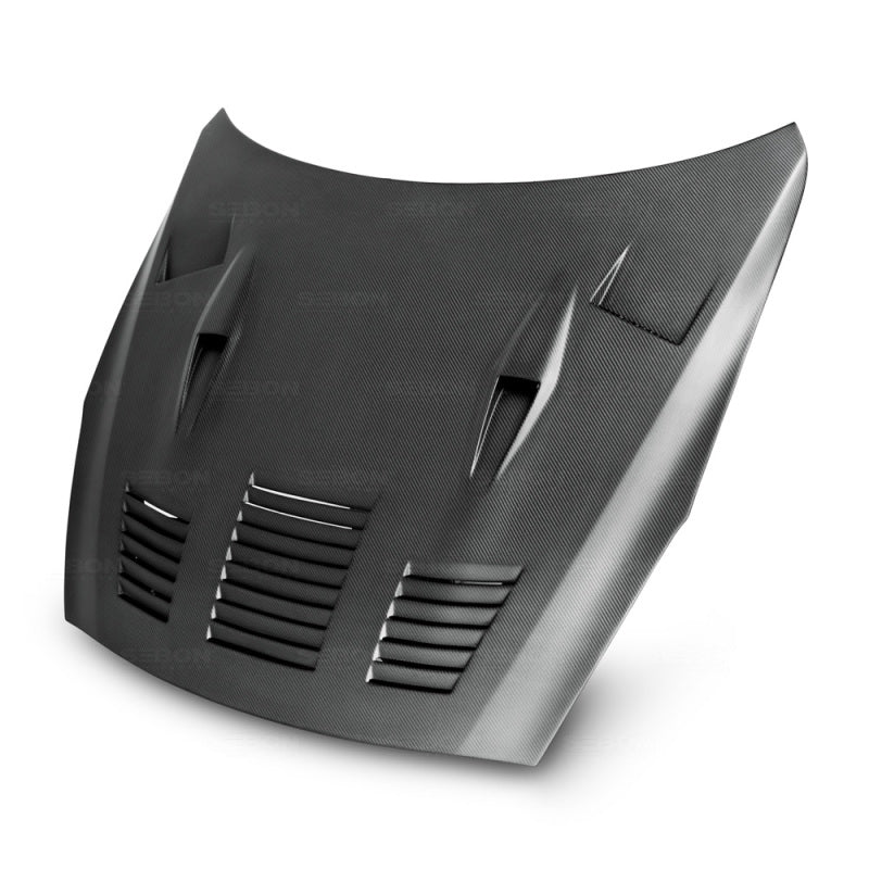 Seibon 09-12 Nissan GTR R35 Carbon Fiber Hood HD0910NSGTR-GTII/HD0910NSGTR-GTII-DRY HD0910NSGTR-GTII-DRY Photo - Primary