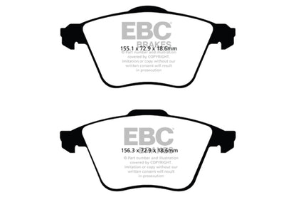 EBC Disc Brake Pad Set DP21574 Photo - Primary