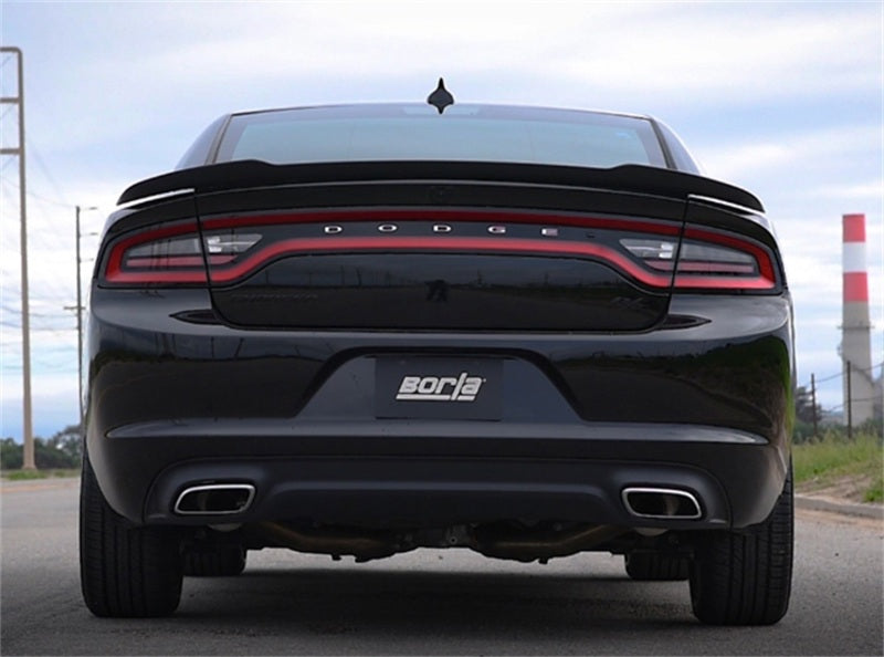 Borla 2017 Dodge Charger R/T 5.7L ATAK Catback Exhaust w/o Tips (w/MDS Valves ONLY) 140723 140723 Photo - lifestyle view