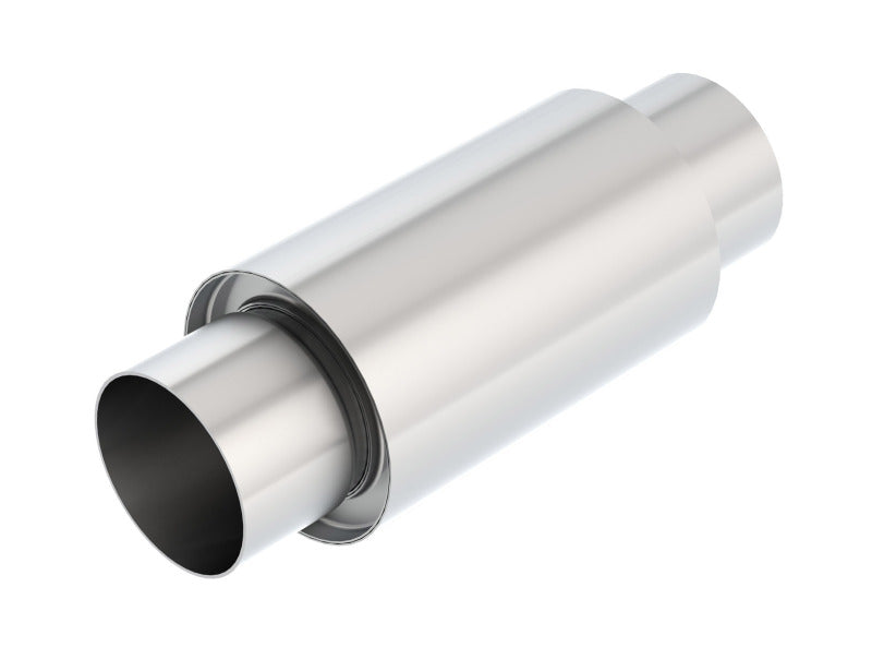 Borla 3 -1/2in In/Out x 5in Round x 8in Long XR-1 Sportsman Shorty Racing Muffler 40004S 40004S Photo - Primary