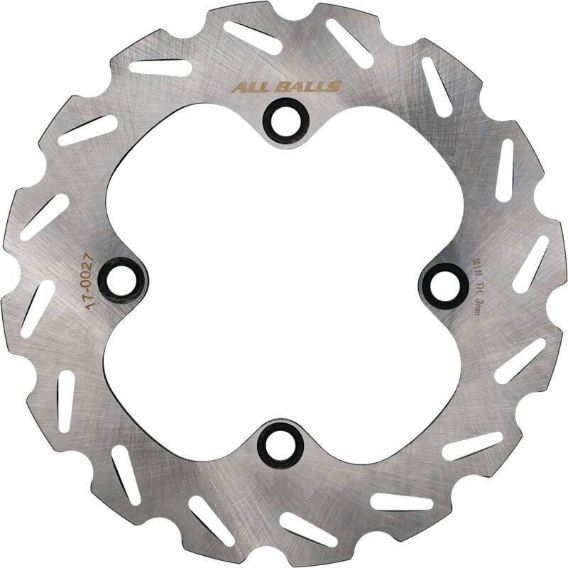 All Balls Racing 09-14 Yamaha YFM550 Grizzly Brake Disc Rear 18-0027 18-0027 Photo - Primary