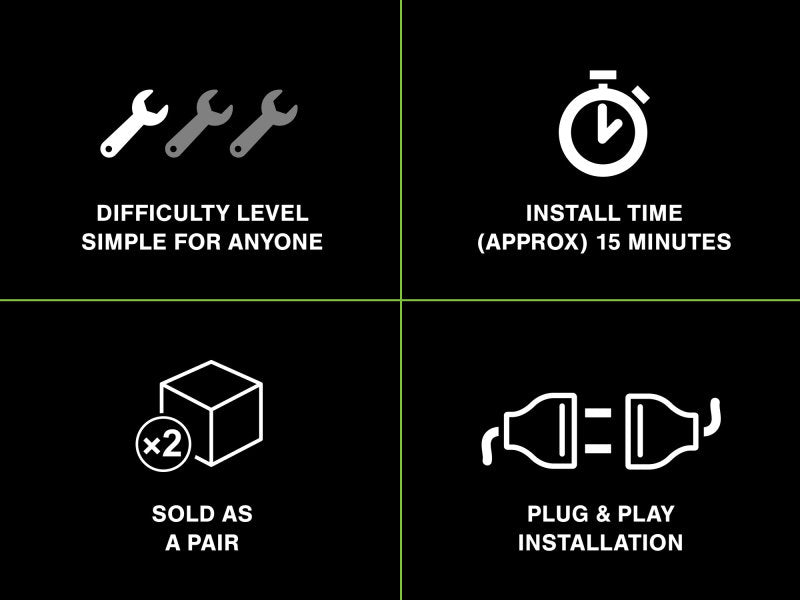 Raxiom 15-22 Ford Mustang Axial Series LED Side Marker Lights Rear (Smoked) 390265 390265 Photo - Close Up