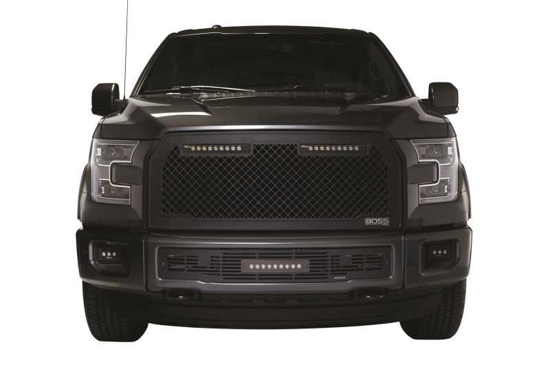 Putco 2015-2017, Ford F150 - Lighted with two 10" Luminix Light Bars 270545BL Photo - Mounted