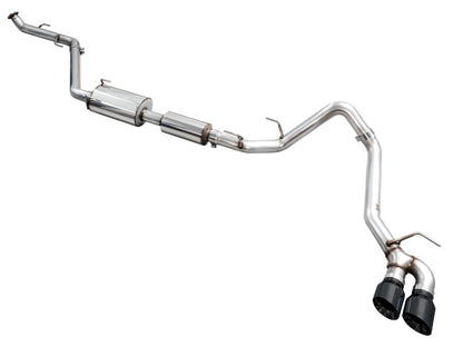 AWE Tuning AWE Exhaust for 4th Gen Toyota Tacoma Dual Diamond Black Tips 3015-33254 3015-33254 Photo - Primary