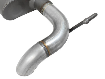aFe Scorpion 2-1/2in Aluminized Steel Axle-Back Exhaust System: Jeep Wrang 49-08046 Photo - Unmounted
