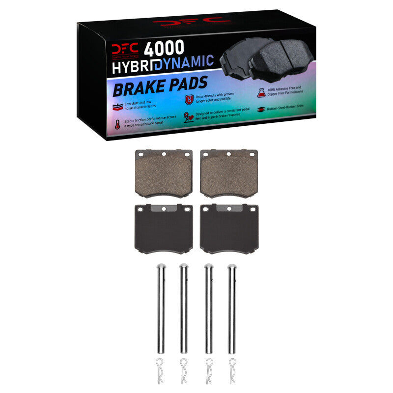 DFC DFC 4000 HybriDynamic Brake Pads Brakes, Rotors & Pads Brake Pads - OE main image