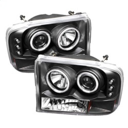 Spyder Ford F250 Super Duty 99-04 Projector Version 2 CCFL Halo LED Blk PRO-YD-FF25099-1P-G2-CCFL-BK 5030122 5030122 Photo - Primary