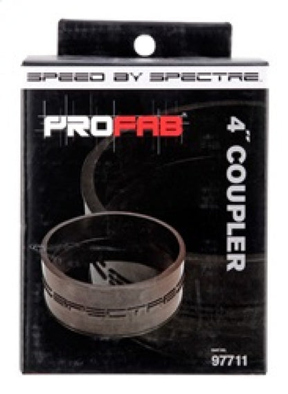 Spectre Coupler 4in. ID - Black 97711 97711 Photo - in package