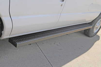 Dee Zee Deezee Universal Running Board Rough Step (55In Aluminum) DZ15301A DZ15301A Photo - Mounted