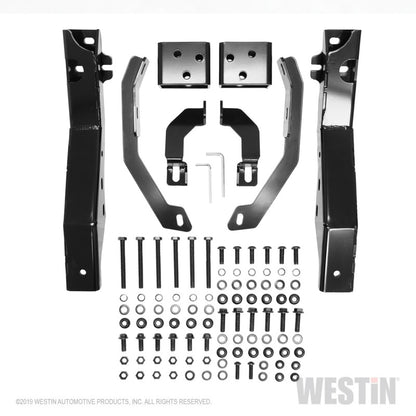 Westin 19-20 Chevrolet Silverado 1500 HDX Winch Mount Grille Guard (Excl. 2019 Silverado LD) 57-93995 57-93995 Photo - Unmounted