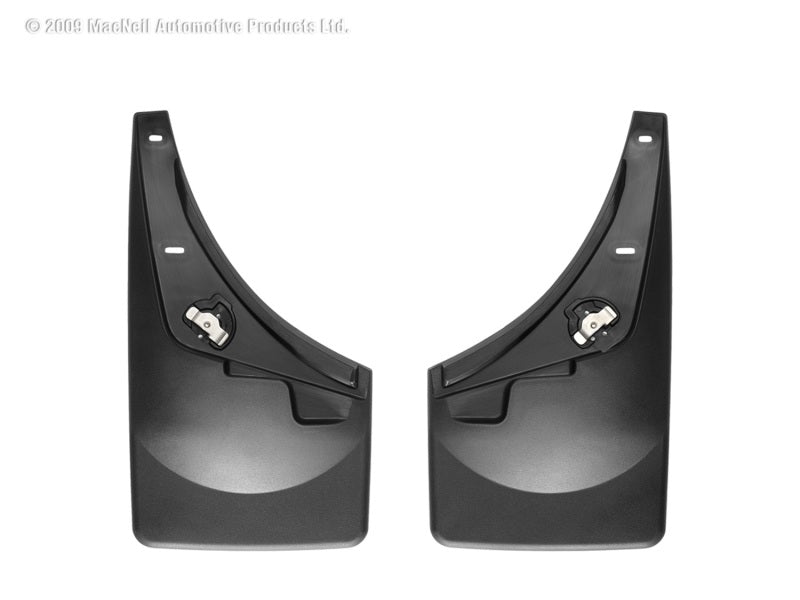 WeatherTech 08-10 Ford F250/350 Superduty No Drill Mudflaps - Black 110009 Photo - Primary