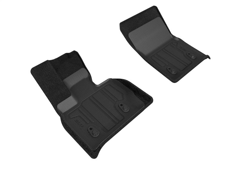 3D MAXpider 19-21 Mercedes-Benz G-Class Elegant Hybrid 1st Row Floormat - Black SLMB10914709 SLMB10914709 Photo - Primary