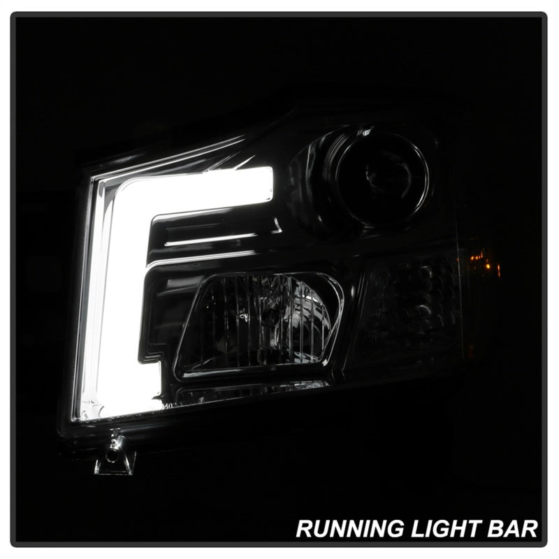 Spyder 04-15 Nissan Titan / 04-07 Nissan Armada V2 Projector Headlights - Chrome PRO-YD-NTI04-DRL-C 5085498 5085498 Photo - Unmounted