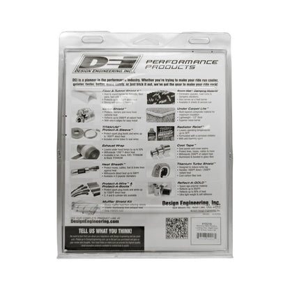 DEI Stainless Steel Positive Locking Tie Eight 1/4in (7mm) x 9in and Four 7mm x 20in 10216 10216 Photo - Unmounted