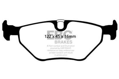 EBC Disc Brake Pad Set DP21091 Photo - Primary