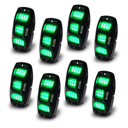 ORACLE Lighting Oracle Underbody RGB+W Wheel Well Rock Light Kit - 8 PCS - ColorSHIFT 5895-339-8 5895-339-8 Photo - out of package